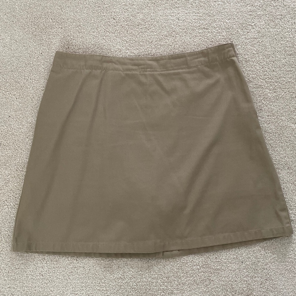 Lands’ End Khaki skirt
